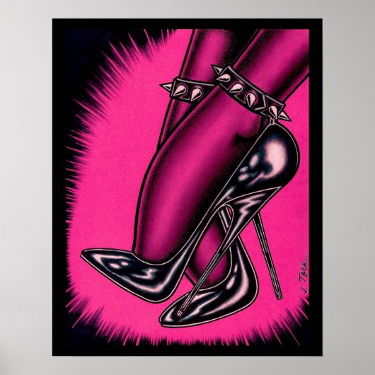 Vana DeVinyl™/High Heels Poster (Vorne)