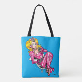Vana DeVinyl™/Hübsch in rosa Kautschuk Tasche (Rückseite)