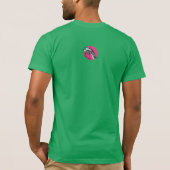 Vana DeVinyl™/Katzenrufe/Grün T-Shirt (Rückseite)
