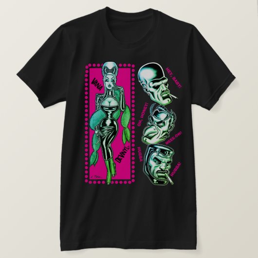 Vana DeVinyl™/Katzenrufe T-Shirt (Design vorne)