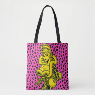 Vana DeVinyl™/Leopard Print Tasche