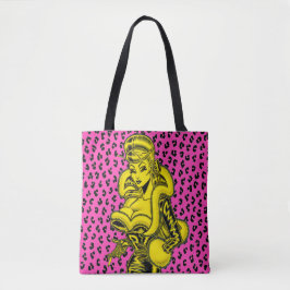 Vana DeVinyl™/Leoparden-Druck-Tasche Tasche