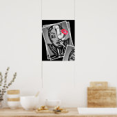 Vana DeVinyl™: Neo Noir/Kuss Poster (Küche)