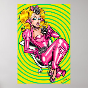 Vana DeVinyl™/Pretty in Pink Gummiposter Poster