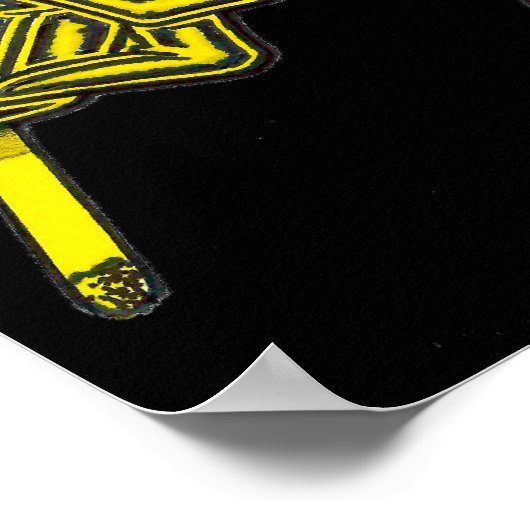 Vana DeVinyl™/PVC and Fun Fur Poster (Ecke)