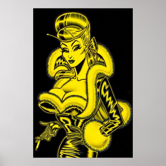 Vana DeVinyl™/PVC und Fun Fur Poster (Vorne)