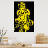 Vana DeVinyl™/PVC und Fun Fur Poster (Küche)