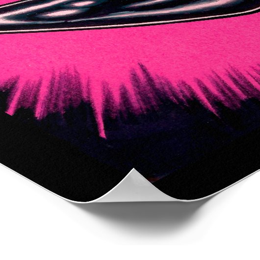 Vana DeVinyl™/Spike-Heels Poster (Ecke)