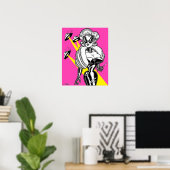 Vana DeVinyl™/UFOs und Glamour Poster (Heimbüro)