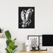 Vana DeVinyl's Pet Stilettoids™ Poster (Heimbüro)