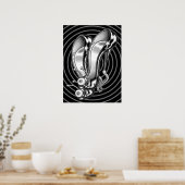 Vana DeVinyl's Stilettoids™ Poster (Küche)