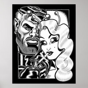 Vana und Rocco/Film Noir Poster