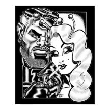 Vana und Rocco/Film Noir Poster