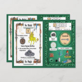 Vana - Vanadium Horn Einhorn Spielkarte Postkarte (Vorne/Hinten)