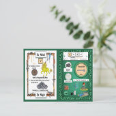 Vana - Vanadium Horn Einhorn Spielkarte Postkarte (Stehend Vorderseite)