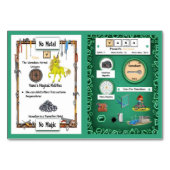 Vana - Vanadium Horn Unicorn Trading Card Tischnummer (Rückseite)