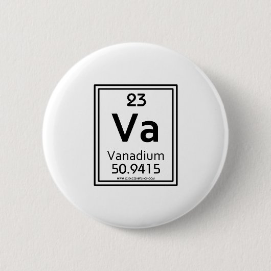 Vanadium 23 button (Vorderseite)
