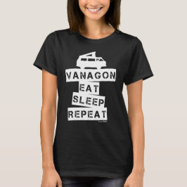 Vanagon Camper T3 Camping T - Shirt