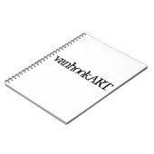 VanakenART-Notebook Notizblock (Linke Seite)