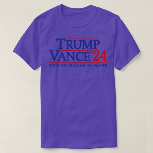 VANCE 2024 REAGAN BUSH 1984 T-Shirt (Design vorne)