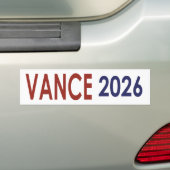 Vance 2026 autoaufkleber (Auf Auto)