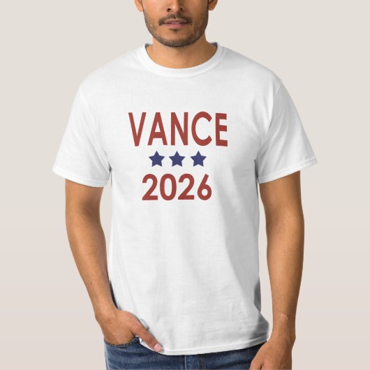 Vance 2026 T-Shirt (Vorderseite)