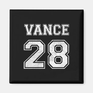 Vance 2028 Für Präsident 28 Vintage Republikaner J Magnet