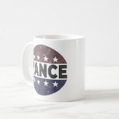 Vance 2028 JD Vance Präsident 2028 Kaffeetasse (Vorderseite Links)