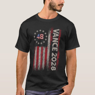 Vance 2028 JD Vance Präsident Wahlkampagne T-Shirt