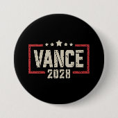 Vance 2028 Präsidentschaftswahlkampagne unter US-F Button (Vorderseite)