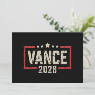 Vance 2028 Präsidentschaftswahlkampagne unter US-F Einladung