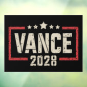 Vance 2028 Präsidentschaftswahlkampagne unter US-F Fensteraufkleber (Blatt 3)