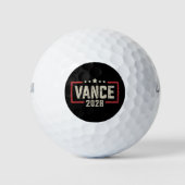 Vance 2028 Präsidentschaftswahlkampagne unter US-F Golfball (Vorderseite)