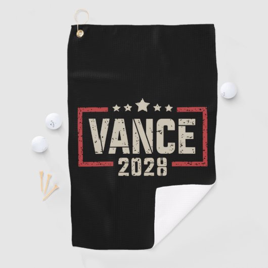 Vance 2028 Präsidentschaftswahlkampagne unter US-F Golfhandtuch (Insitu)