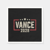 Vance 2028 Präsidentschaftswahlkampagne unter US-F Serviette (Vorderseite)