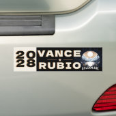 Vance Rubio 2028 Autoaufkleber (Auf Auto)