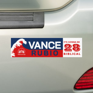 Vance Rubio 2028 Autoaufkleber