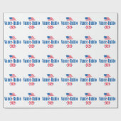 Vance Rubio 2028 (flag) Geschenkpapier (Flach)