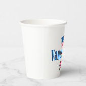 Vance Rubio 2028 (flag) Pappbecher (Rechts)