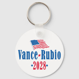 Vance Rubio 2028 (Flagge) Schlüsselanhänger