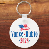 Vance Rubio 2028 (Flagge) Schlüsselanhänger (Vorderseite)