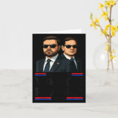 Vance Rubio 2028 J D Vance Marco Rubio Präsident 2 Karte (Gelbe Blume)