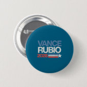Vance Rubio 2028 Präsident Jd Vance Marco Rubio Us Button (Vorne & Hinten)