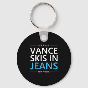 Vance Skis in Jeans Funny Ski JD Vance Ski Quot Schlüsselanhänger