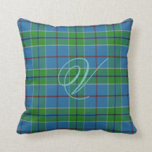 Vancetartan-Monogramm-Kissen