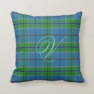 Vancetartan-Monogramm-Kissen Kissen