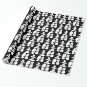 Vancoouver Wrapping Paper Inuit Inukshuk Paper Geschenkpapier (Ungerollt)