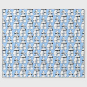 Vancoouver Wrapping Paper Inuukshuk Paper Geschenkpapier (Flach)