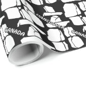 Vancoouver Wrapping Paper Personalisiert Gift Pape Geschenkpapier (Rolleneckpunkt)