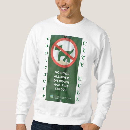 VANCOUVE CITY HELL SWEATSHIRT (Vorderseite)